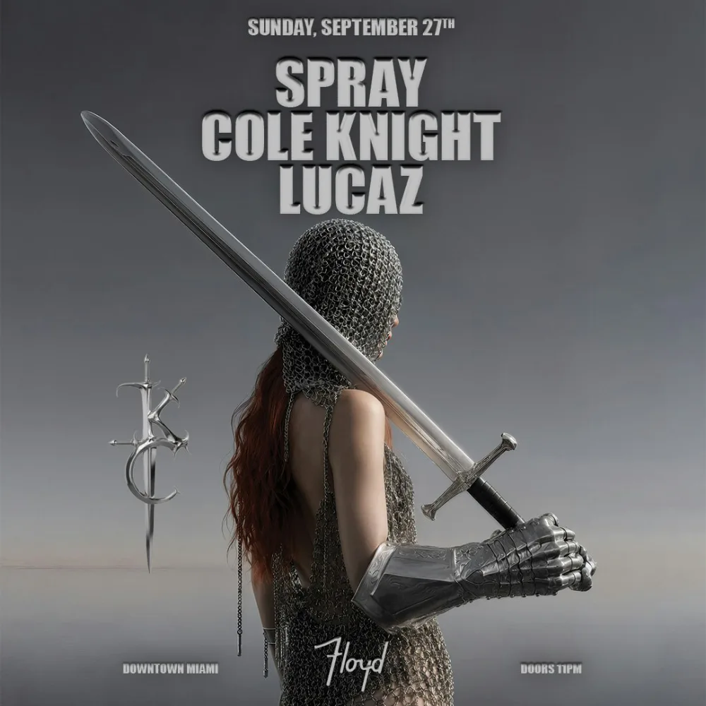 Knight Club — event flyer