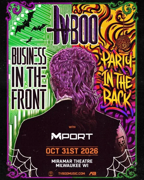 TVBOO, Mport — event flyer