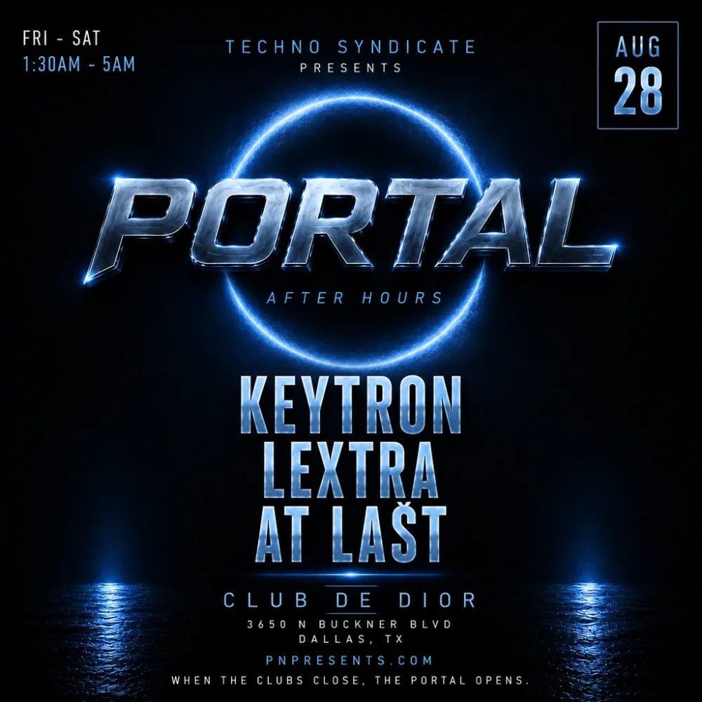 Portal After Hours — event flyer