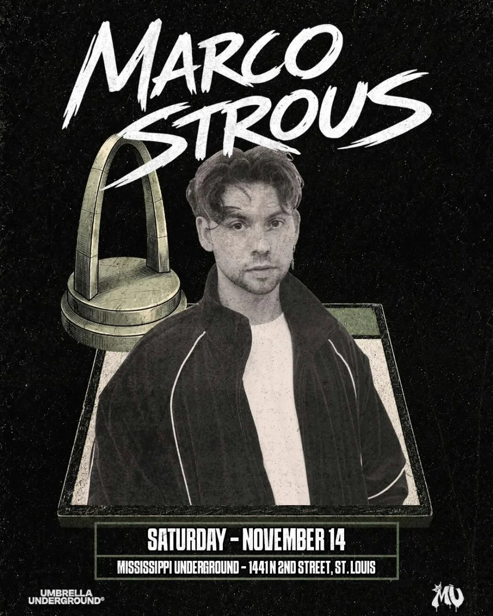 Marco Strous — event flyer
