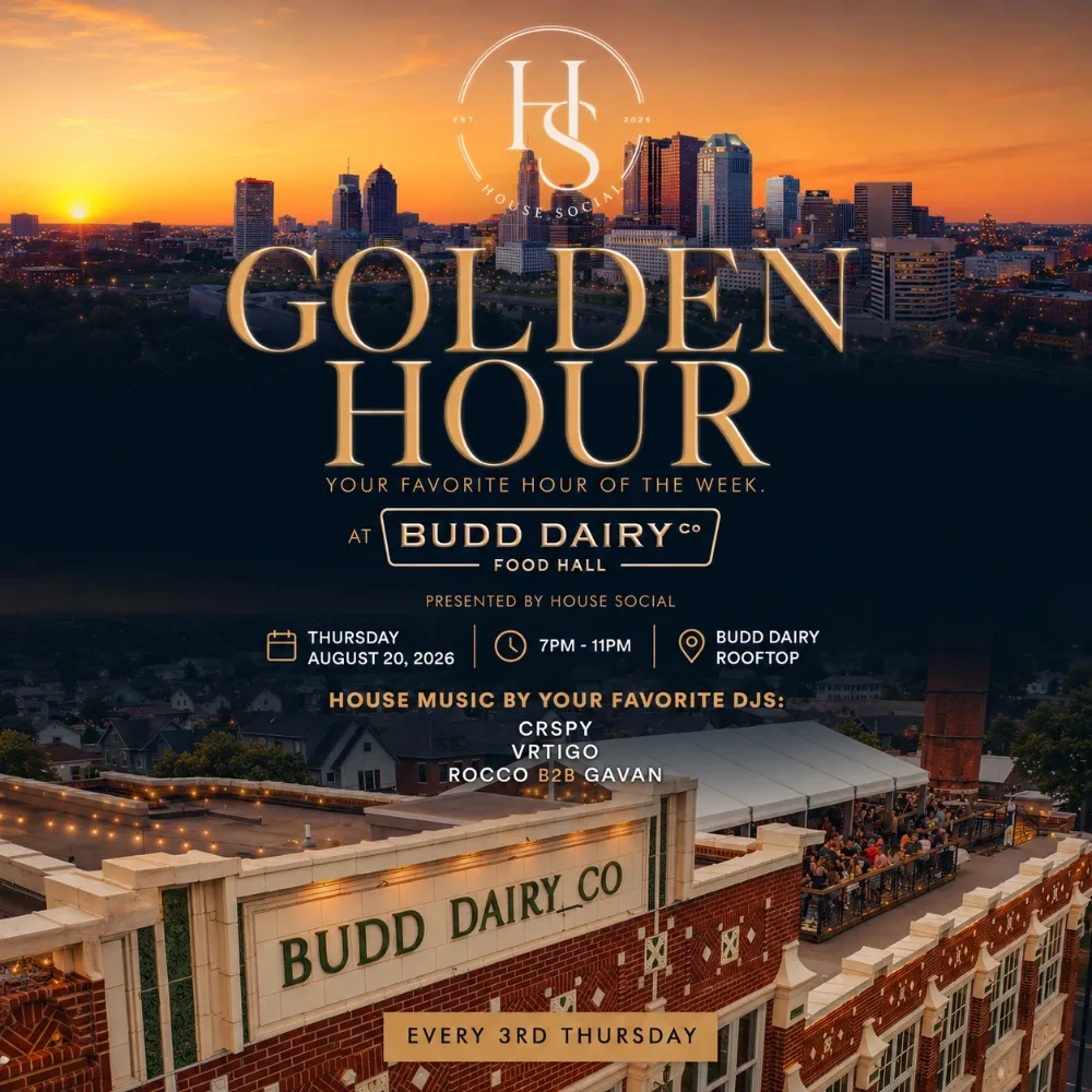 Golden Hour - Rooftop Series — event flyer