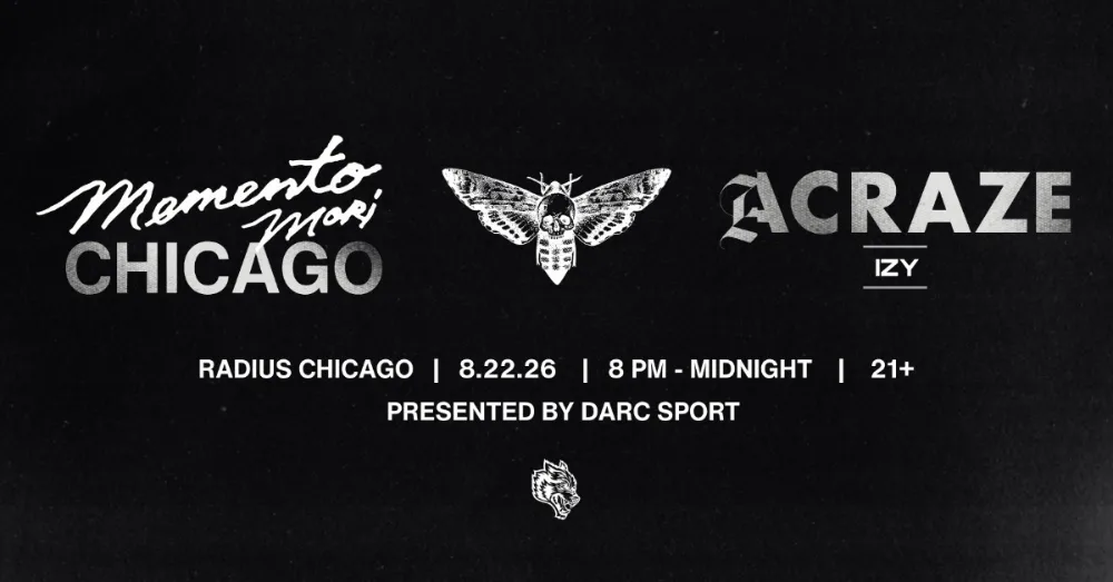ACRAZE, Izy — event flyer