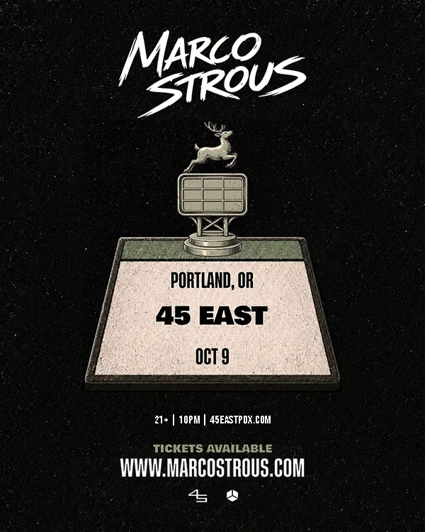 Marco Strous — event flyer