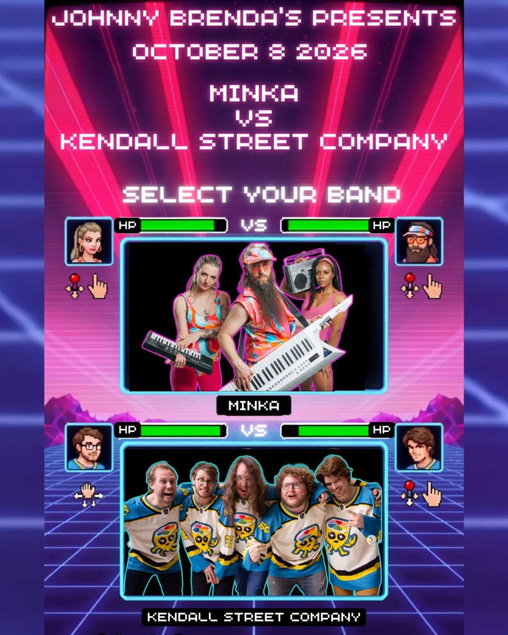 Kendall Street Company, Minka — event flyer