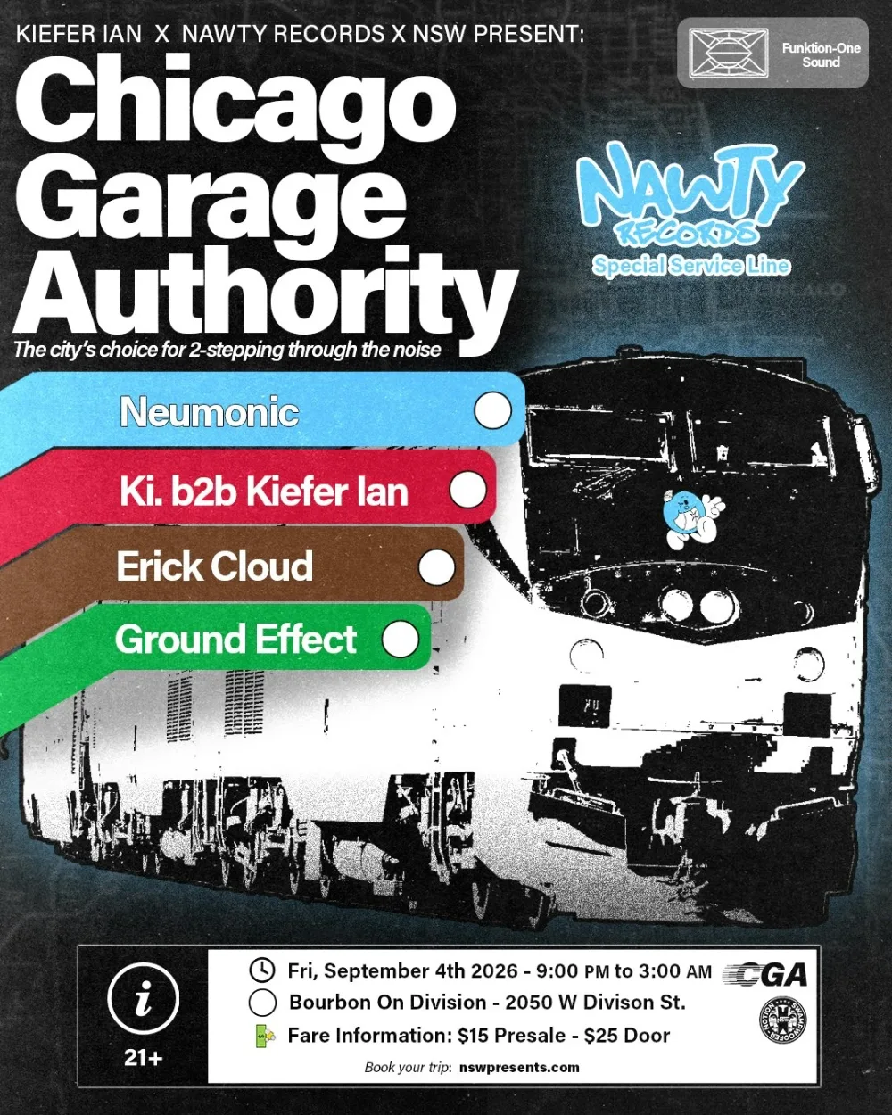 Neumonic — event flyer