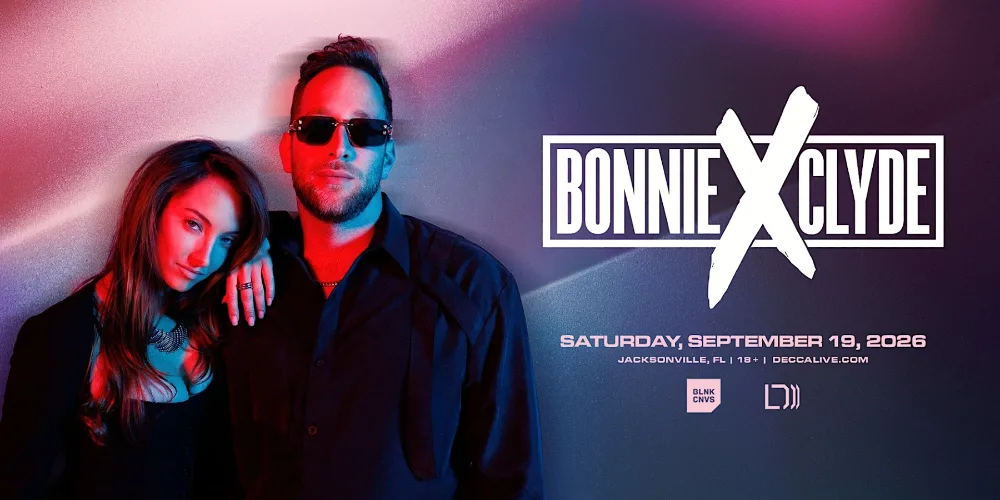 BONNIE X CLYDE — event flyer