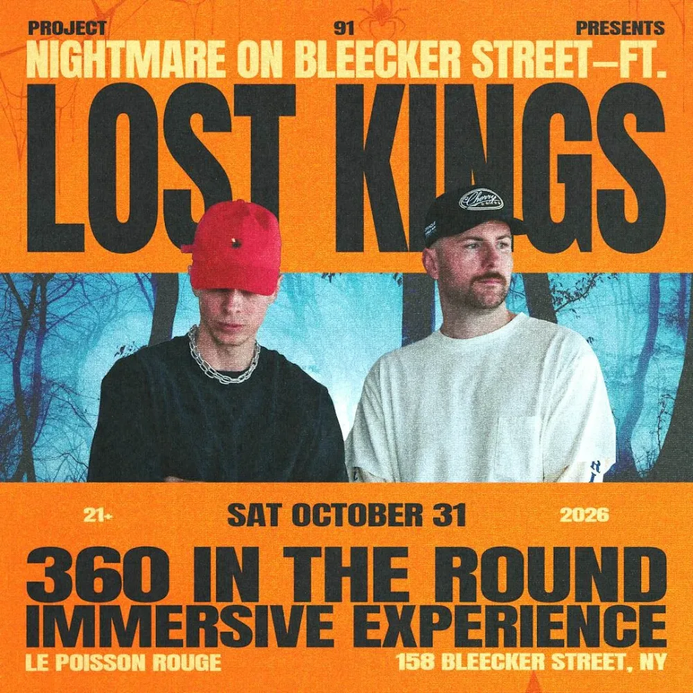 Lost Kings — event flyer