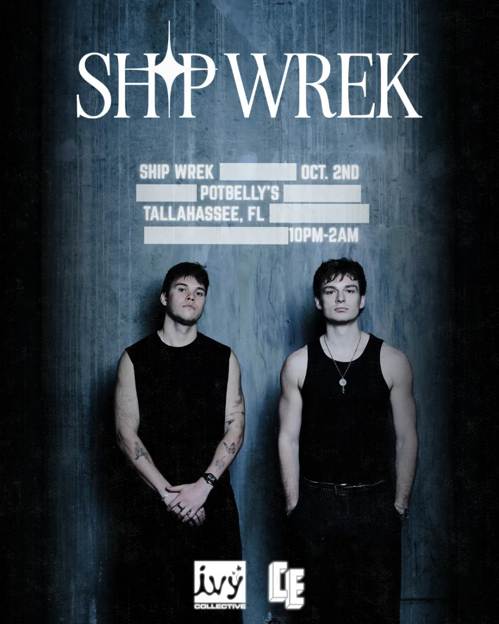 Ship Wrek — event flyer