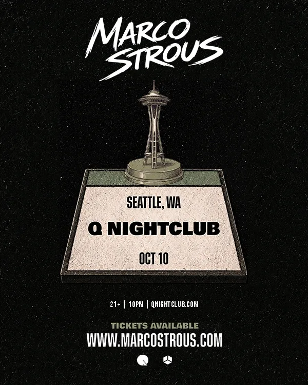 Marco Strous — event flyer