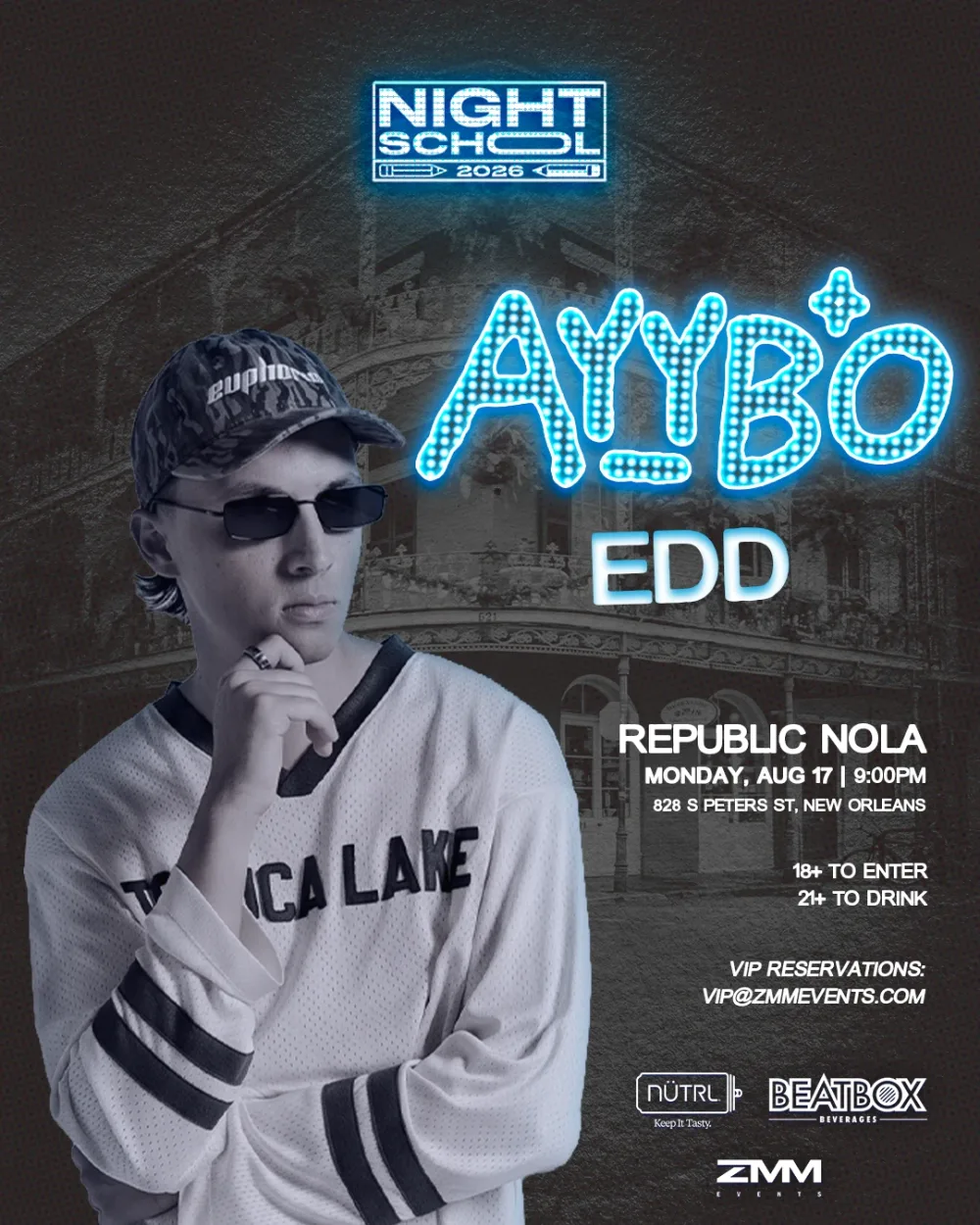 AYYBO — event flyer