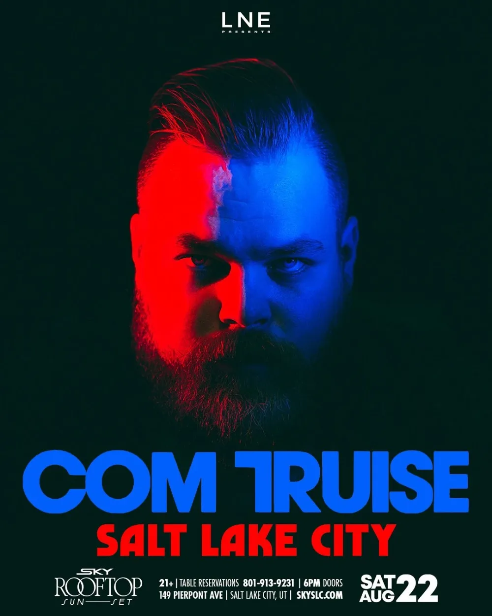 Com Truise — event flyer