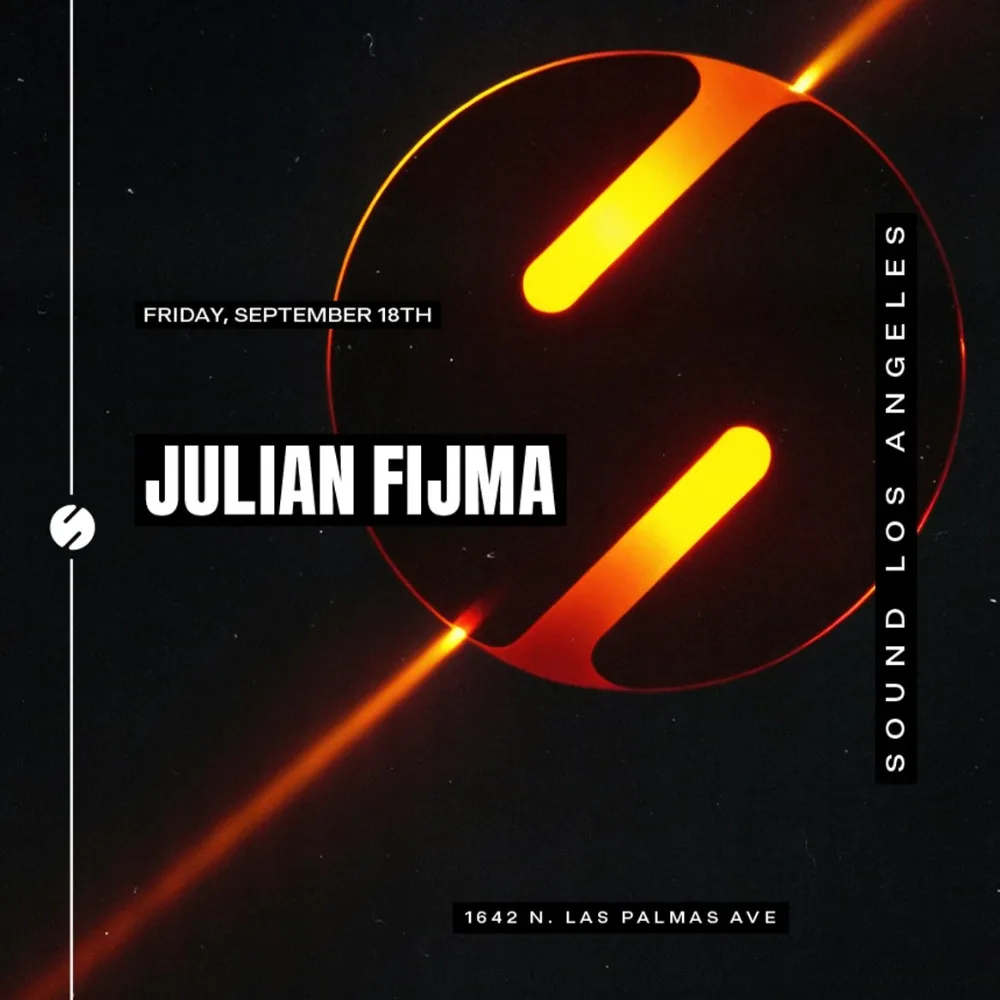 Julian Fijma — event flyer