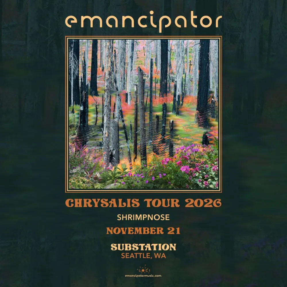 Event flyer for Emancipator