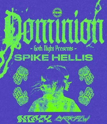 Spike Hellis — event flyer