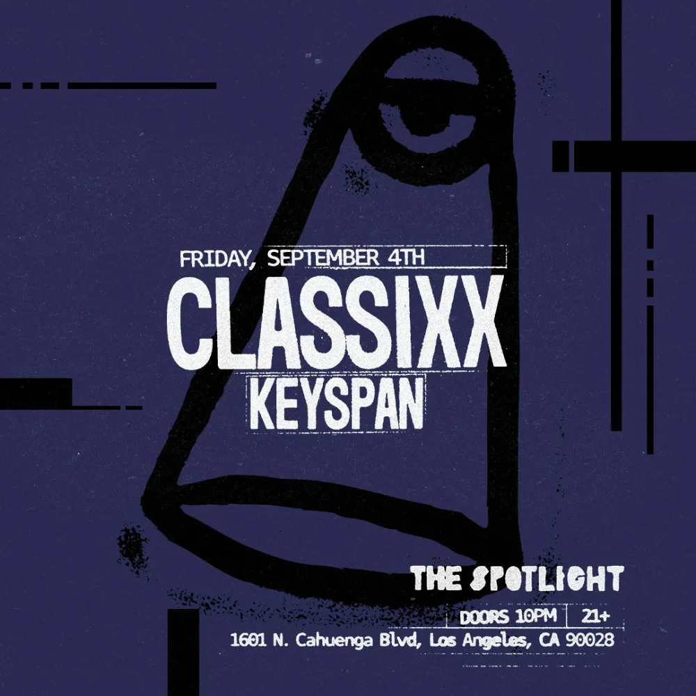 Classixx, Keyspan — event flyer
