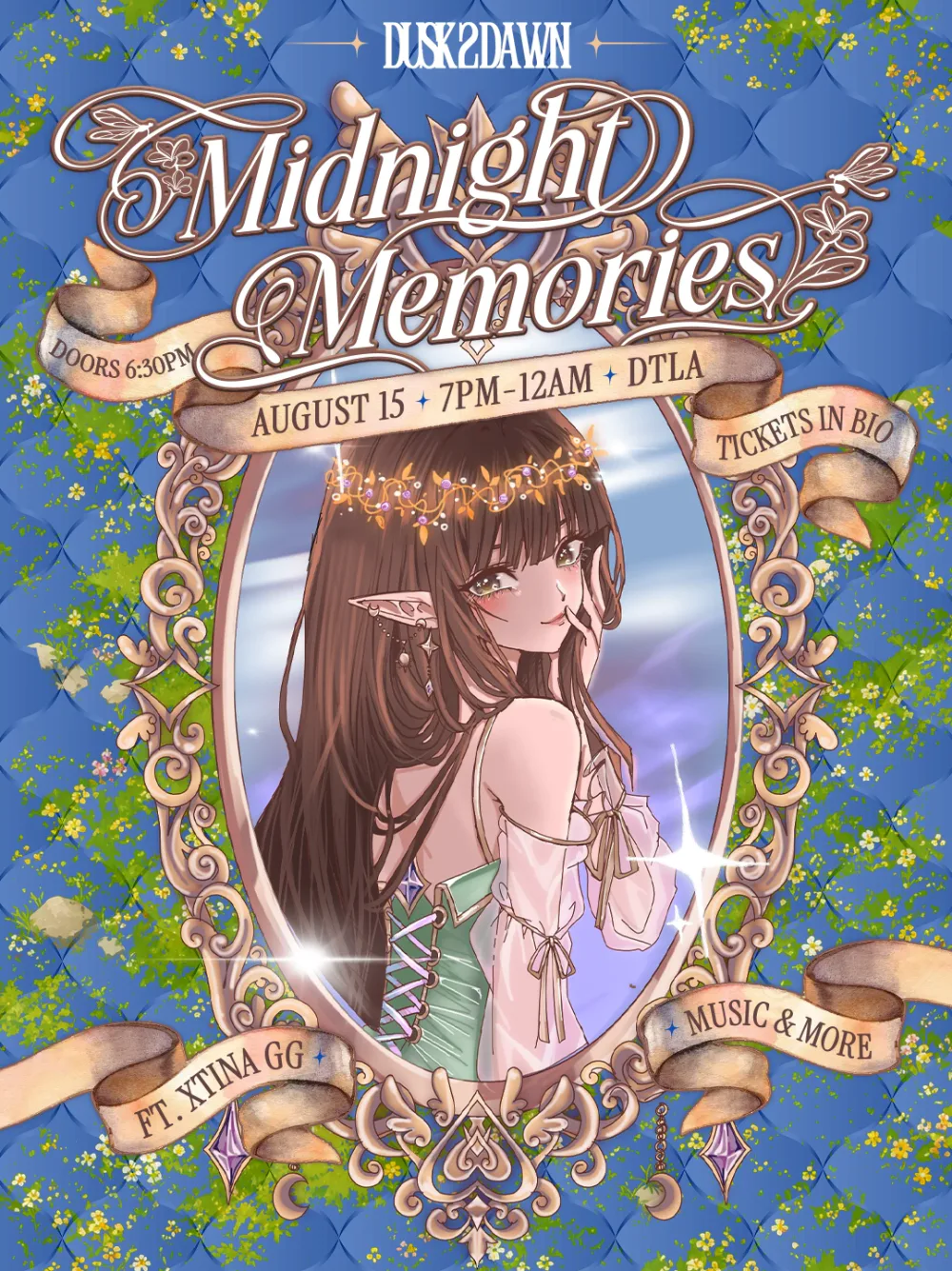 A Fantasy Rave - Midnight Memories — event flyer