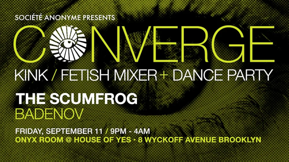 Société Anonyme — event flyer