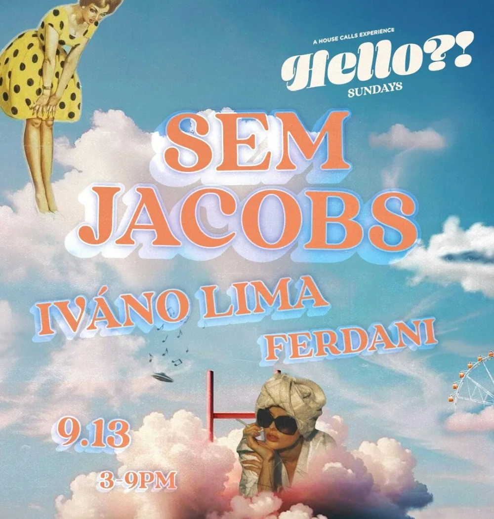Sem Jacobs — event flyer