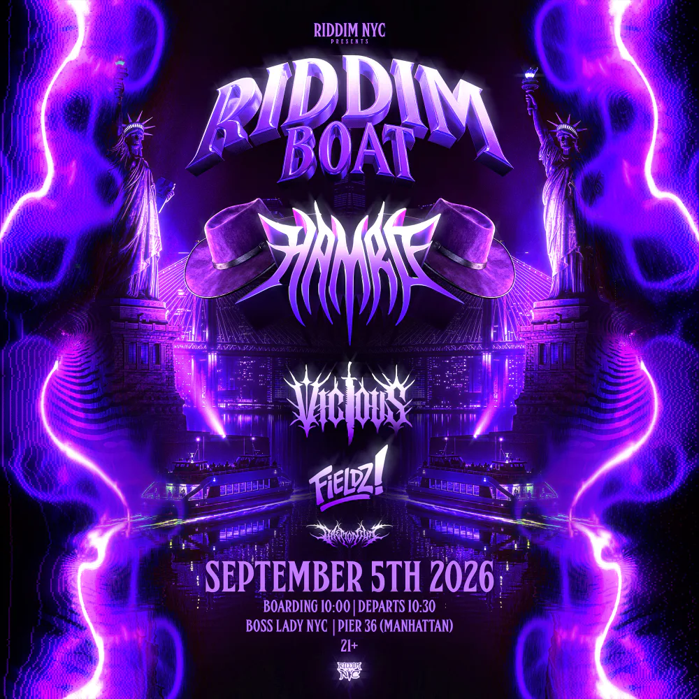 Riddim Boat — event flyer