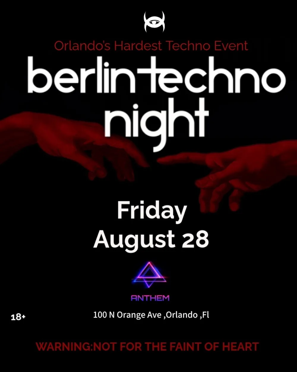 Berlin Techno Night - Shadow Sector — event flyer