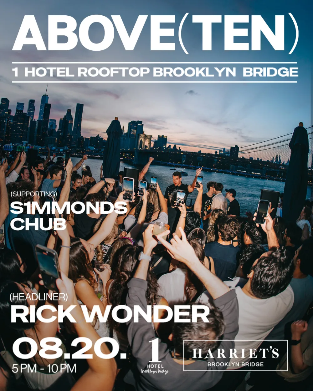 Rick Wonder — event flyer