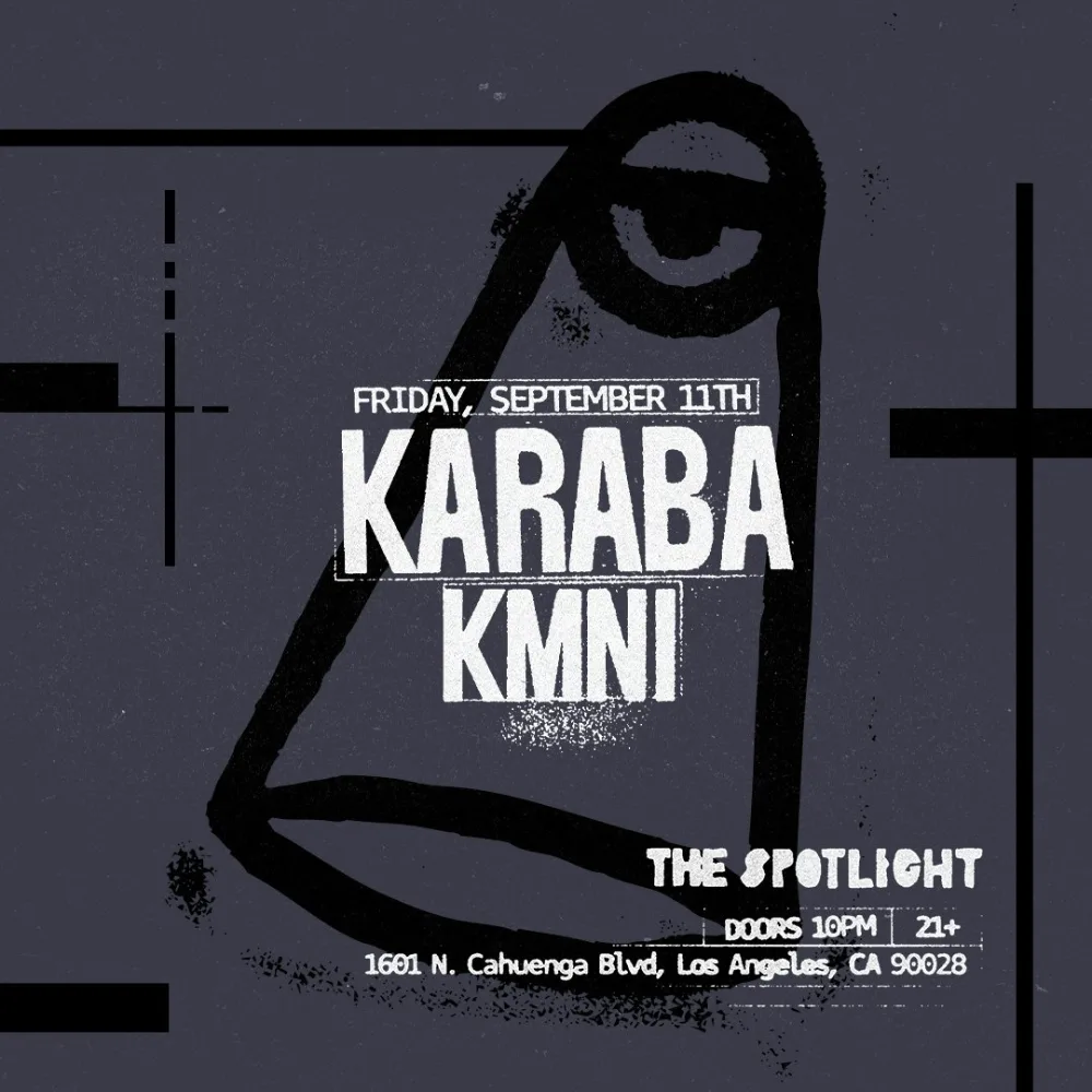 KARABA — event flyer