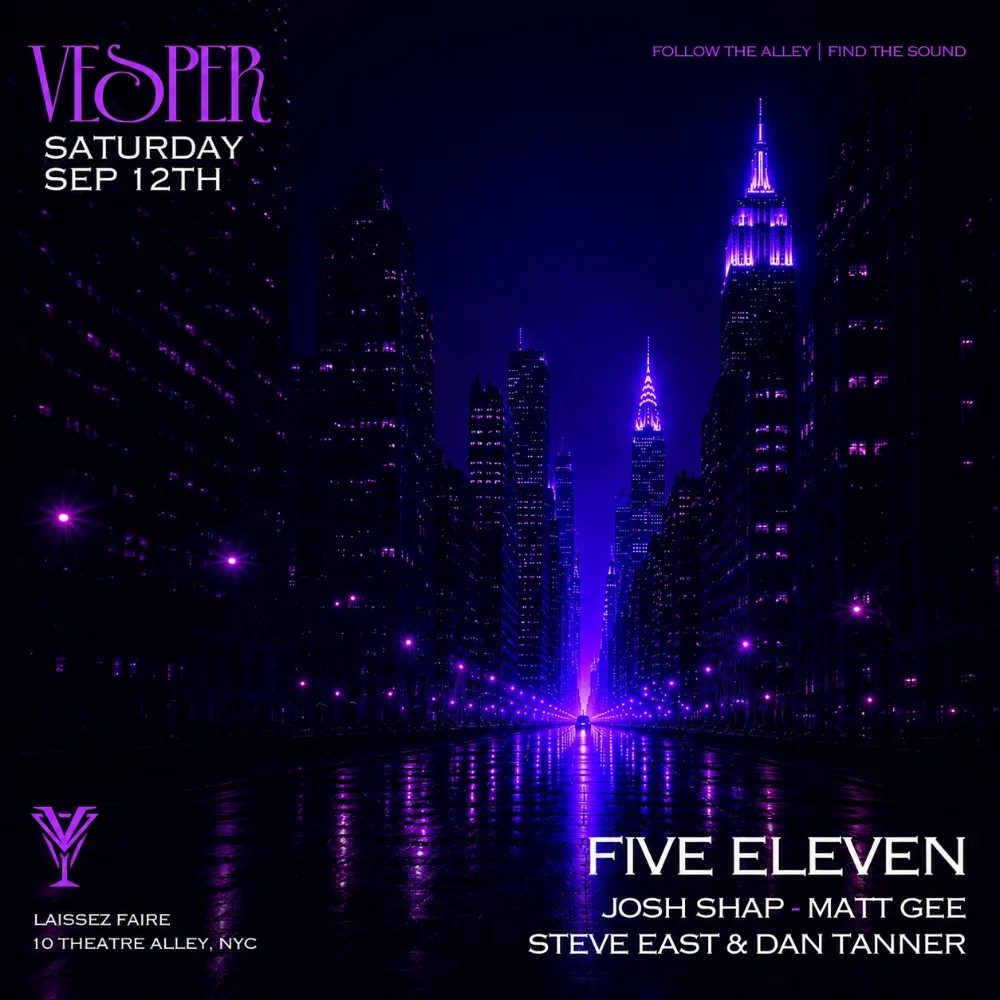 Vesper — event flyer