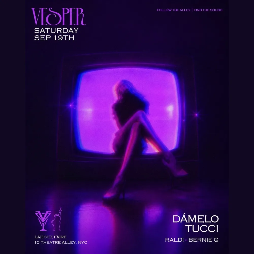 Vesper — event flyer