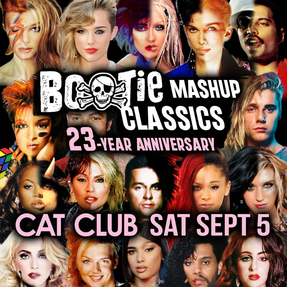 Bootie Mashup Classics - 23-Year Anniversary — event flyer