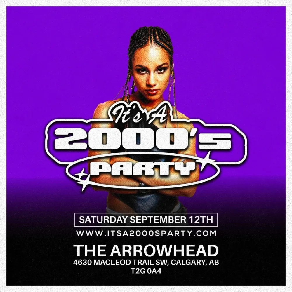 It's A 2000s Party — event flyer