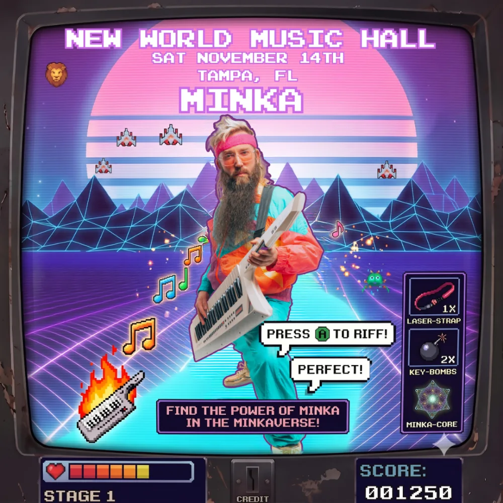 Minka — event flyer