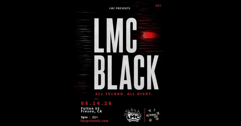 LMC Black — event flyer