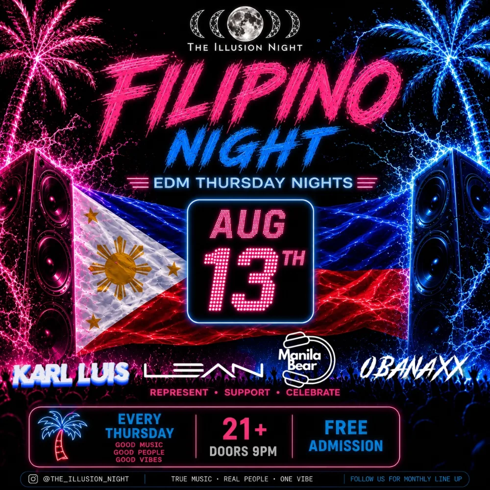 Filipino Night — event flyer