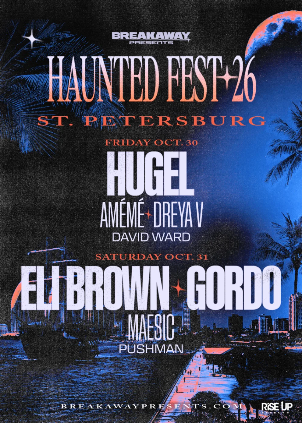 Haunted Fest:HUGEL,AMÉMÉ,Dreya V,David Ward
