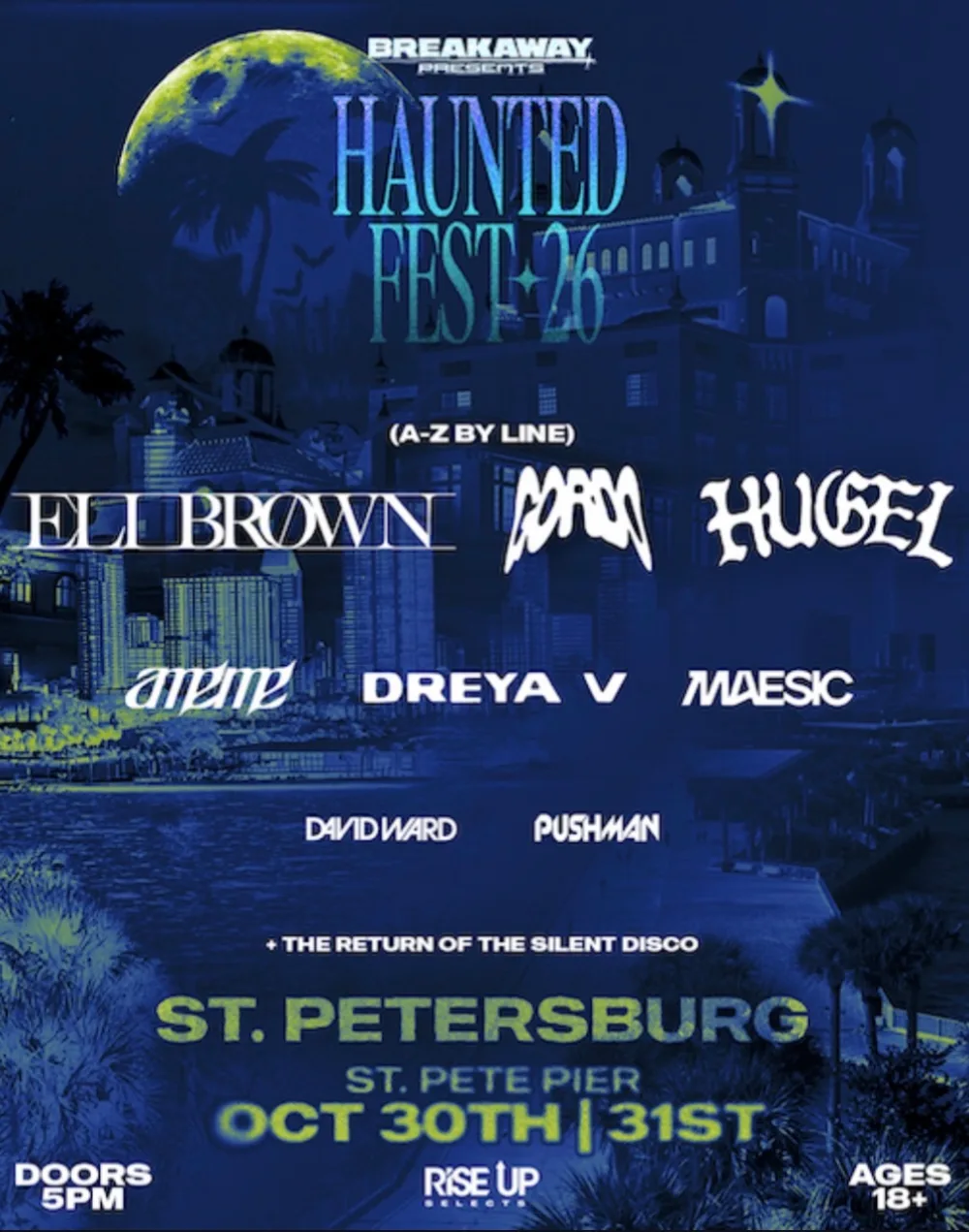 Haunted Fest — event flyer