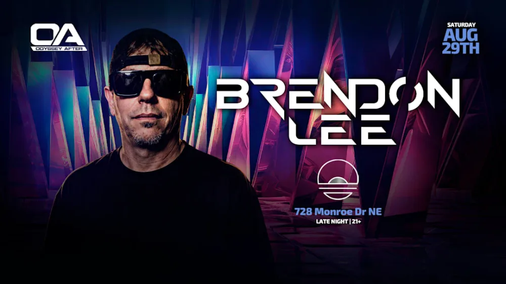 Brendon Lee — event flyer