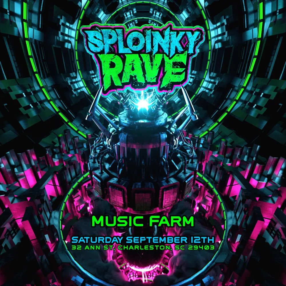 Sploinky Rave - Charleston — event flyer