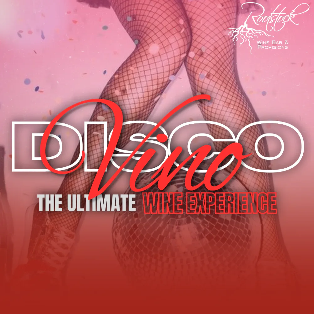 Disco Vino — event flyer