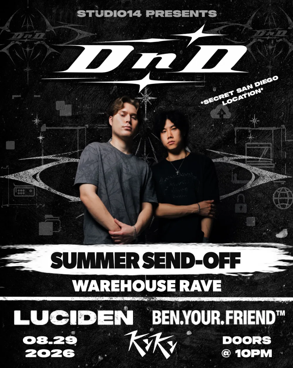 SUMMER SEND OFF — event flyer