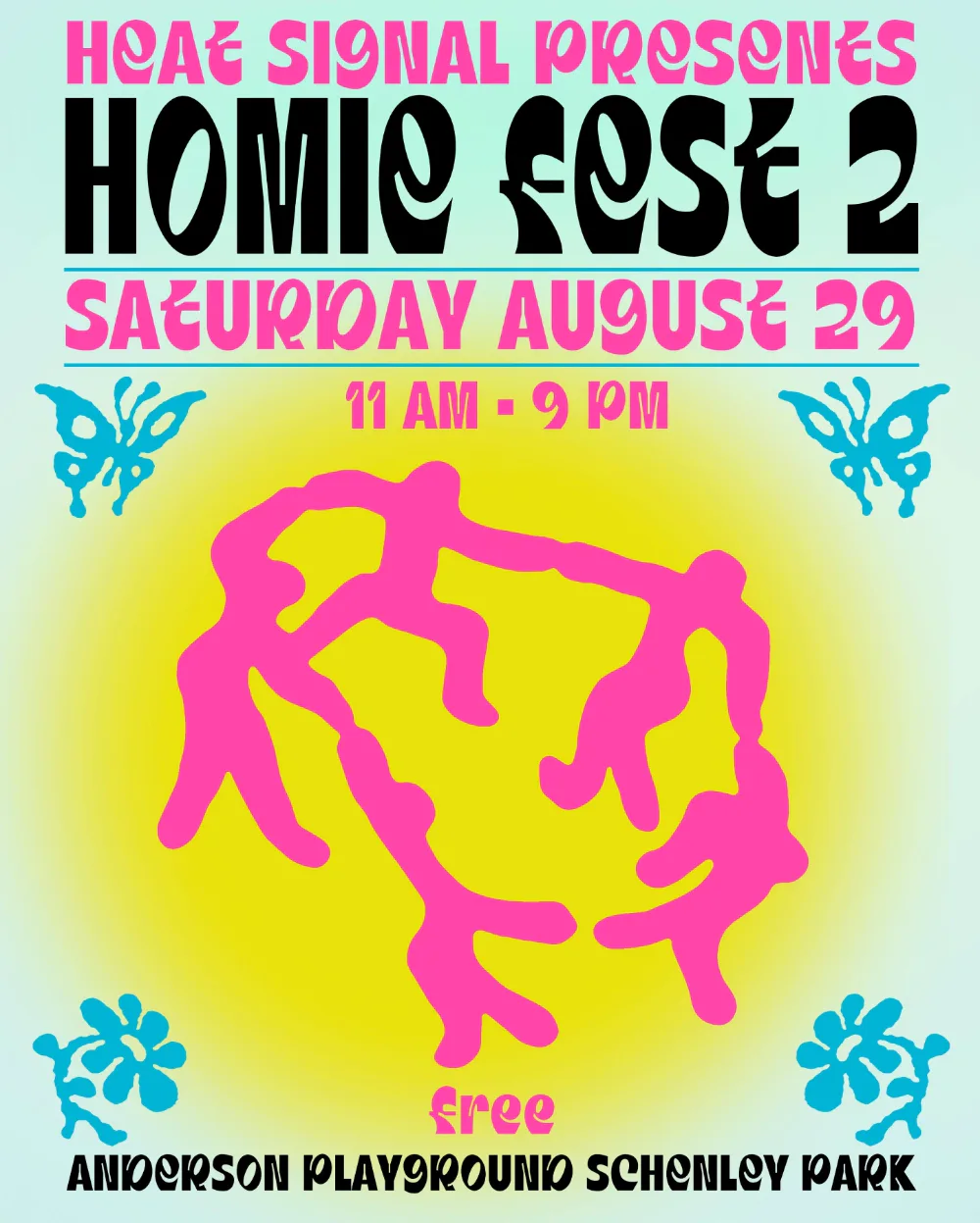 homie fest 2 — event flyer