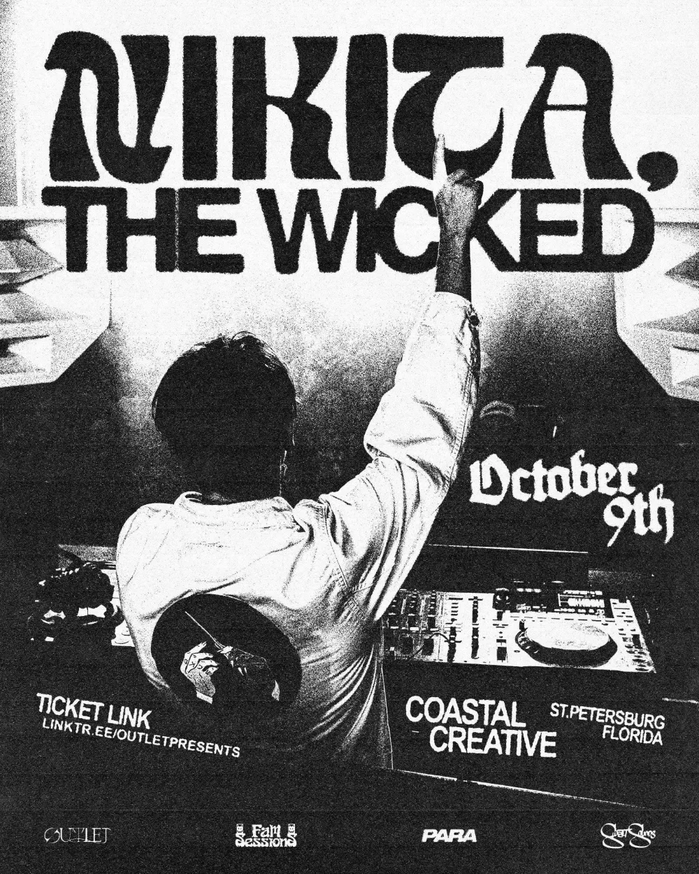 Nikita the Wicked — event flyer