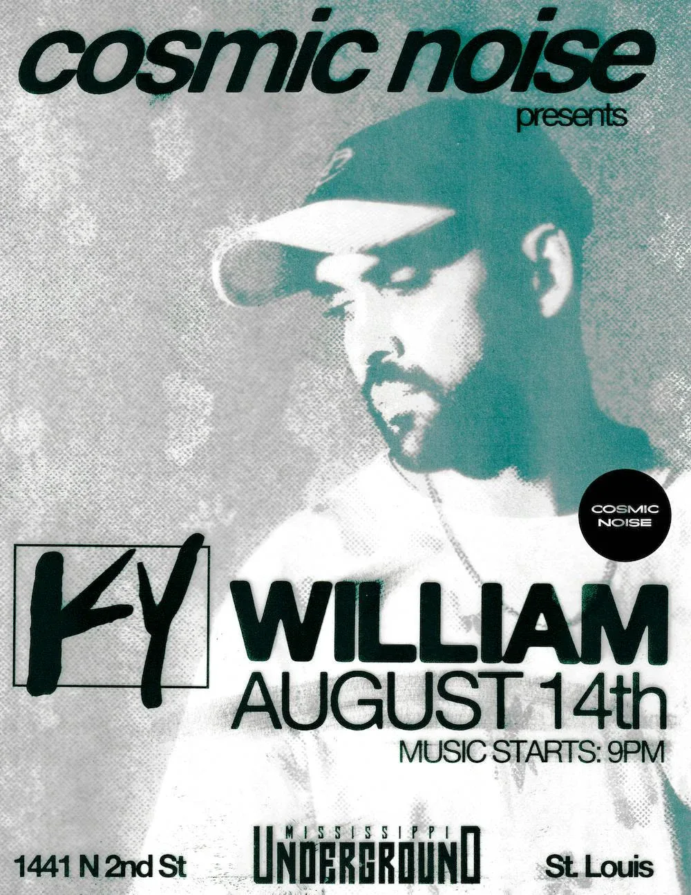 Ky William — event flyer