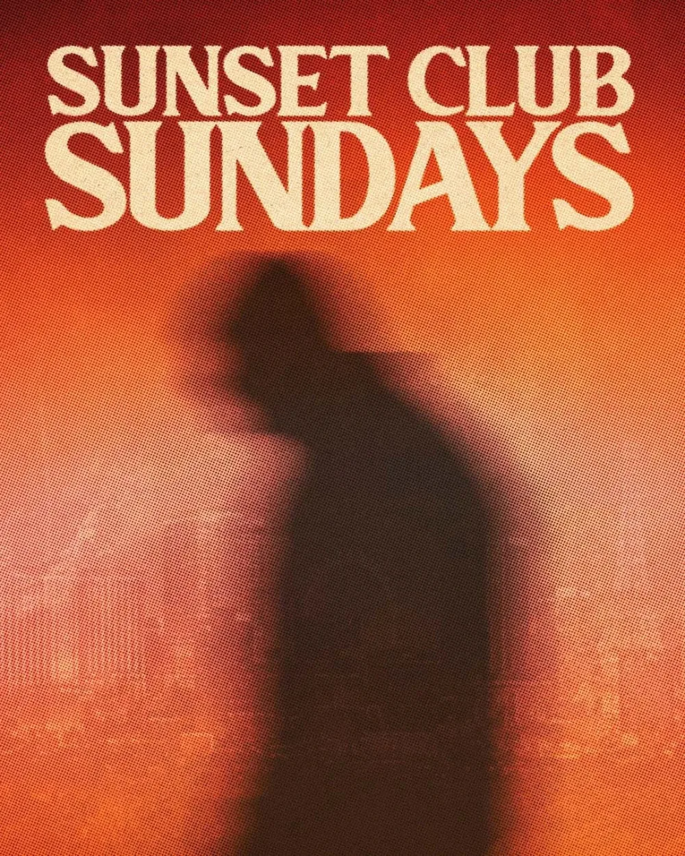 Sunset Club Sundays — event flyer
