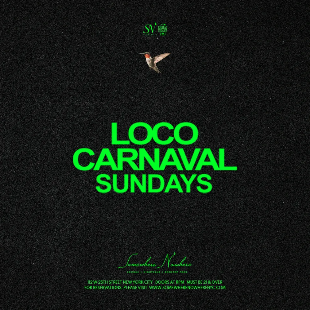 Loco Carnaval Sundays — event flyer
