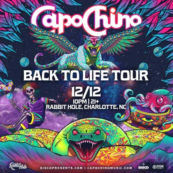 Capochino — event flyer