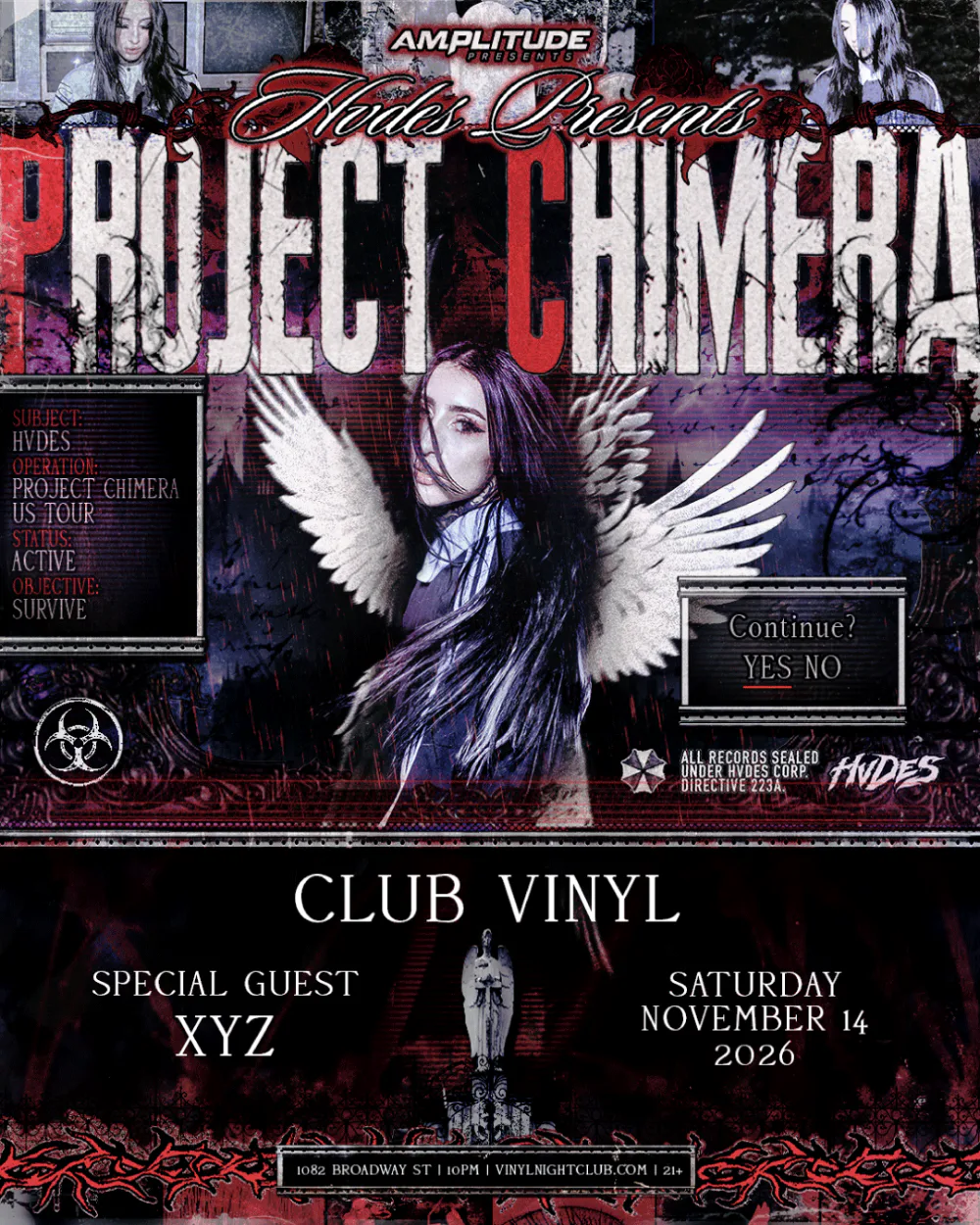 HVDES — event flyer