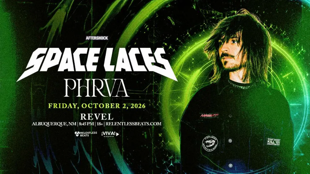 Space Laces — event flyer