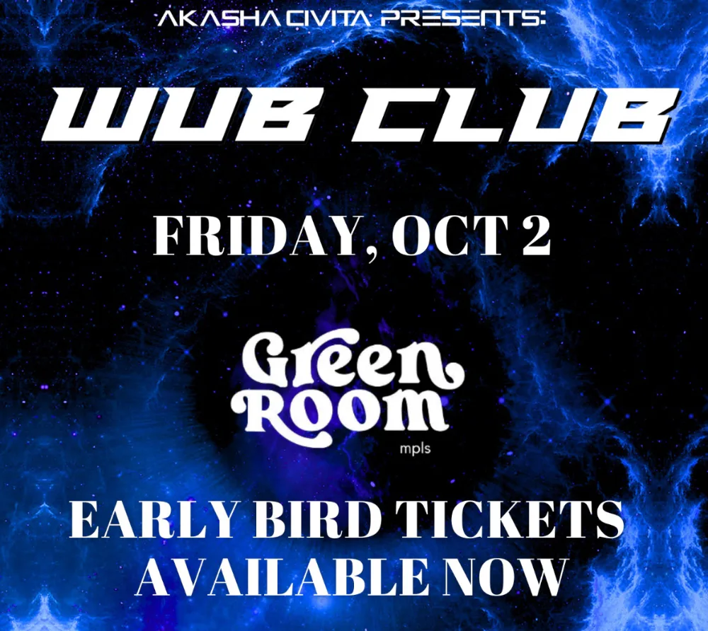 Wub Club — event flyer