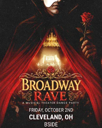 Broadway Rave Dance Party — event flyer