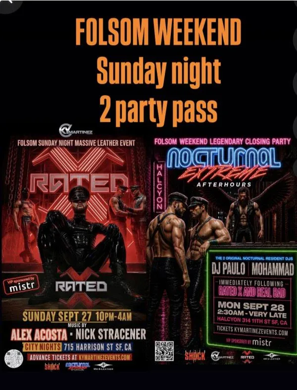 DJ Paulo, Eliad Cohen, Alex Acosta — event flyer